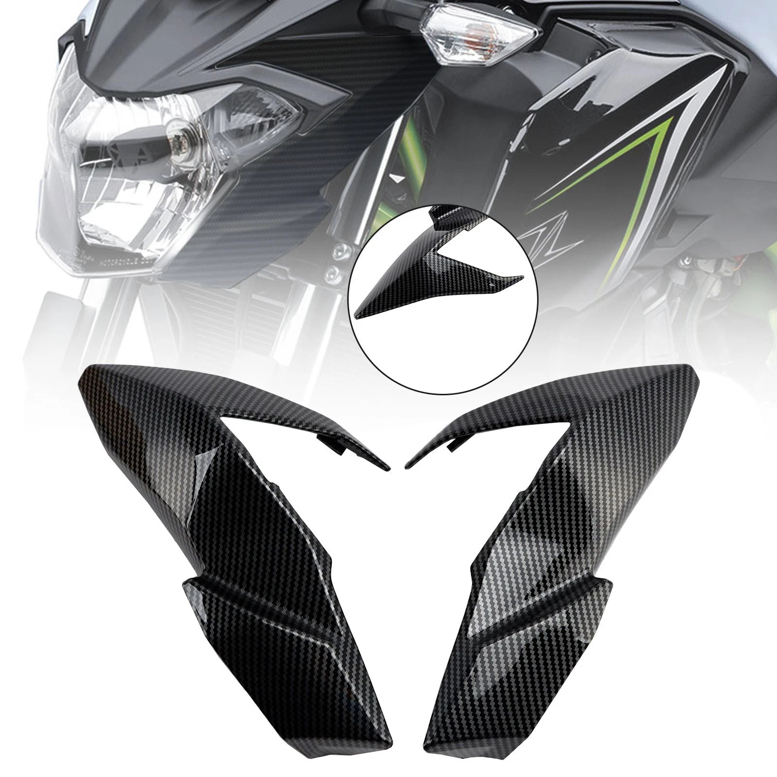 Headlight Panel Cover for Kawasaki Z650 (2017–2019)