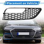 1pc Fog Light Grill for Audi A3 (2012–2016) No. 8V3807682 Black