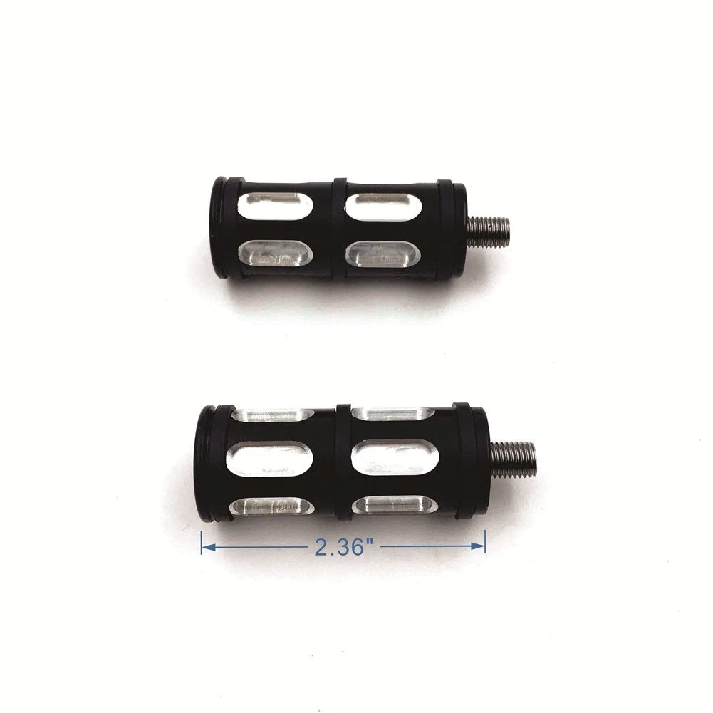 2X Black Billet Shifter Peg for Harley Fat Boy FLSTF/Softail Deluxe FLSTN (1990–2023)