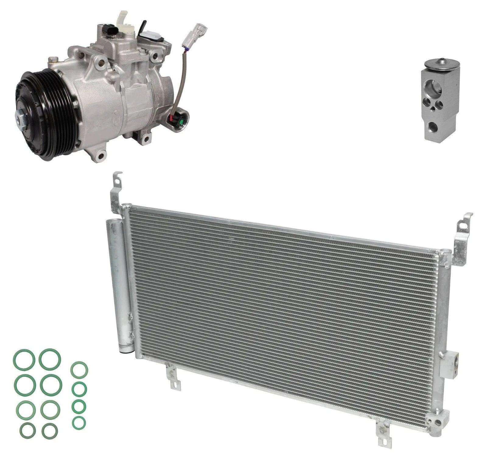 AC Compressor Kit With Condenser for Subaru Outback 3.6L (2015–2019)