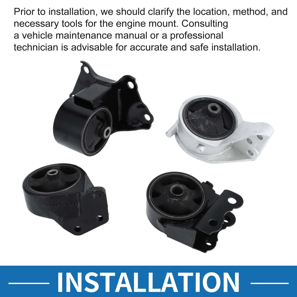 Engine Motor Trans Mount Set for Hyundai Sonata 2.4L (2002–2005)