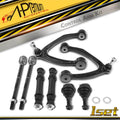 Set of 8 Control Arm Sway Bar Link Kit Tie Rod End for Cadillac Chevy GMC