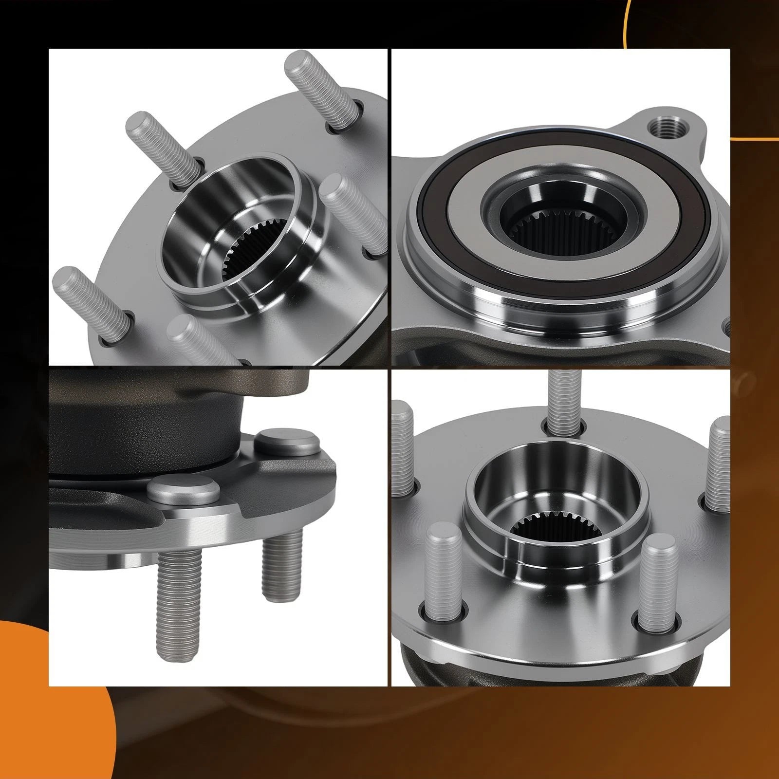 Front Wheel Hub & Bearing for Lexus GS350 IS300 RC350 (2006–2020) 513365 BR930943