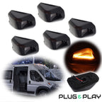 5X LED Amber Front Cab Roof Running Light for Dodge RAM Promaster