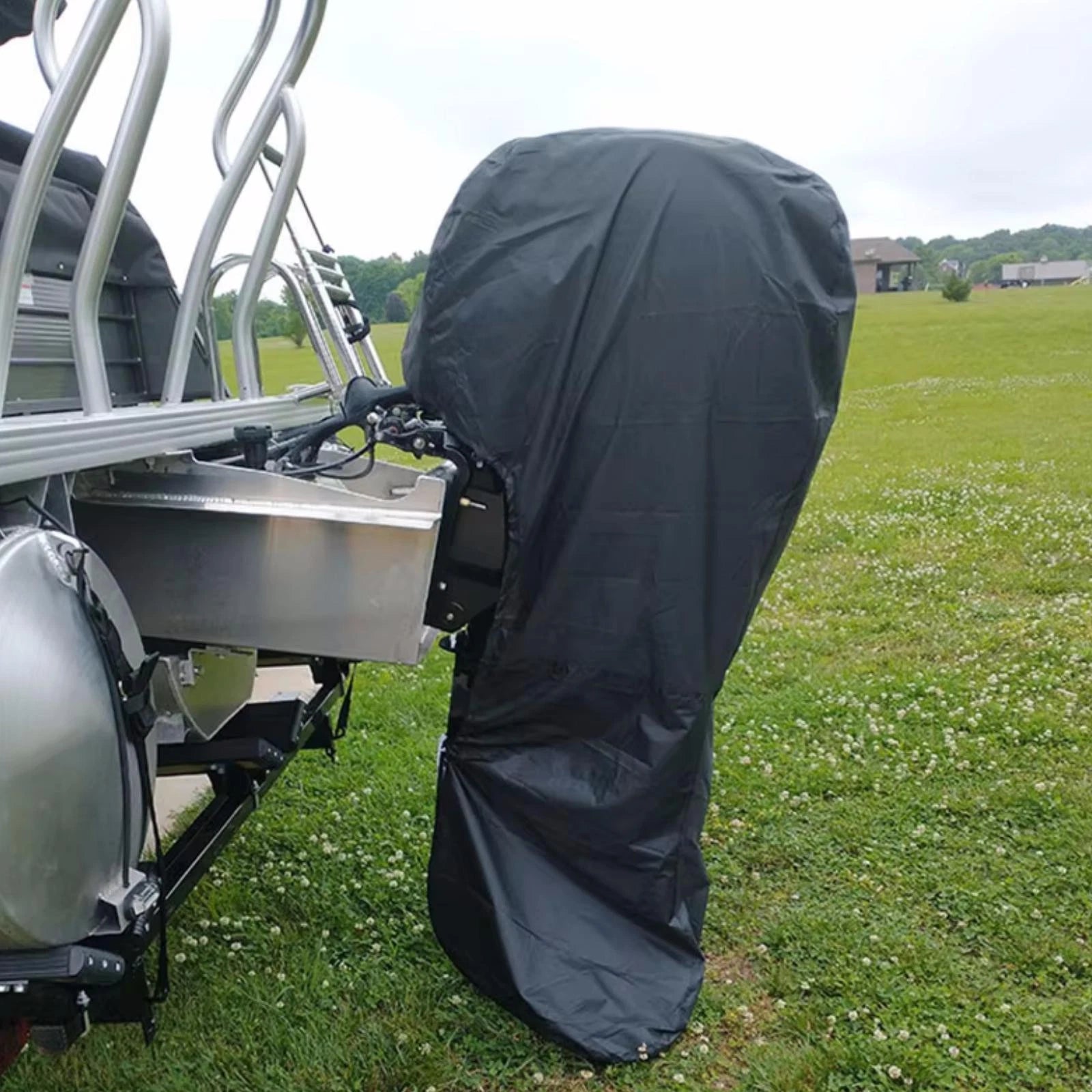 Outboard Motor Engine Cover for Mercury 20-30 HP (Heavy Duty, Black)