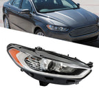 Halogen Headlight for Ford Fusion (2013–2016) Chrome Passenger Side
