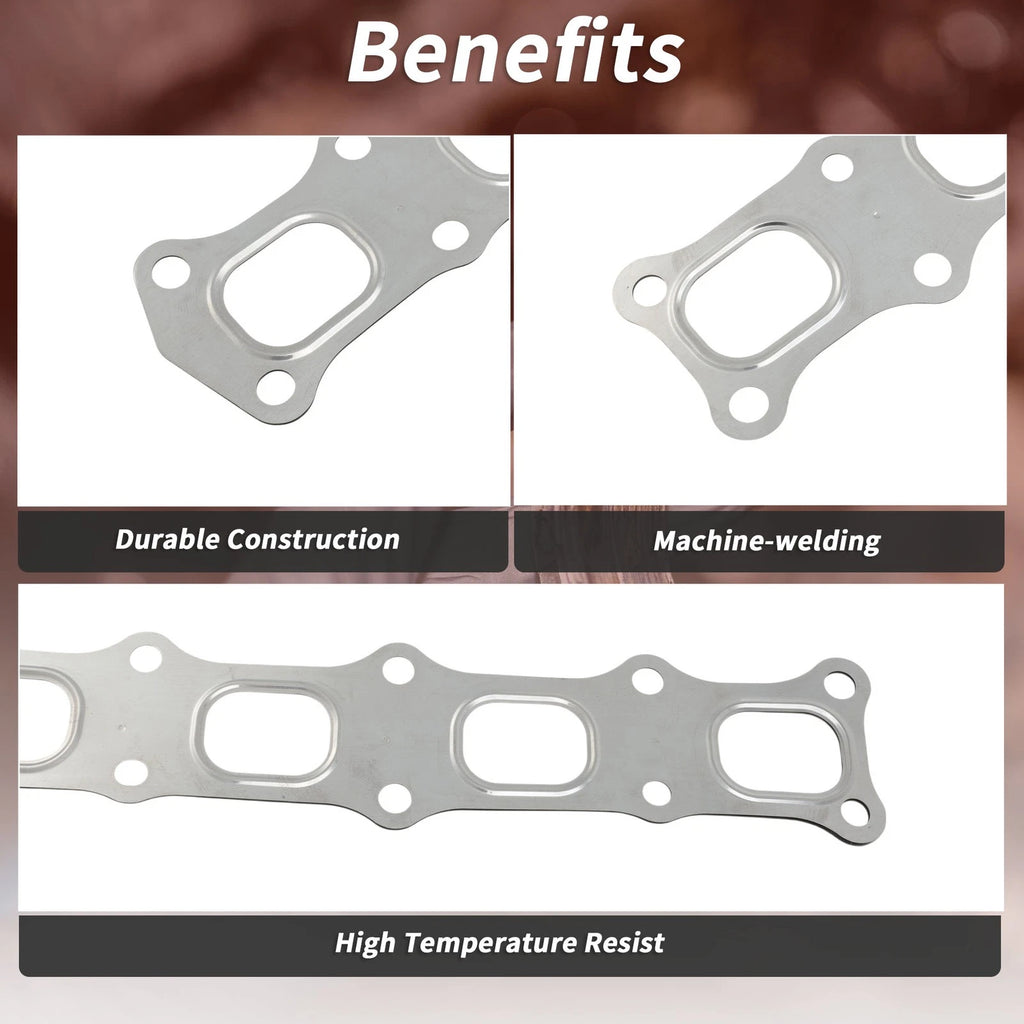 1 Pc Exhaust Manifold Header Gasket for Mitsubishi Outlander (2008–2010) No. 1555A185
