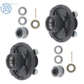 4" Trailer Hub Kit for 2000 lbs Trailers (1" Spindle)