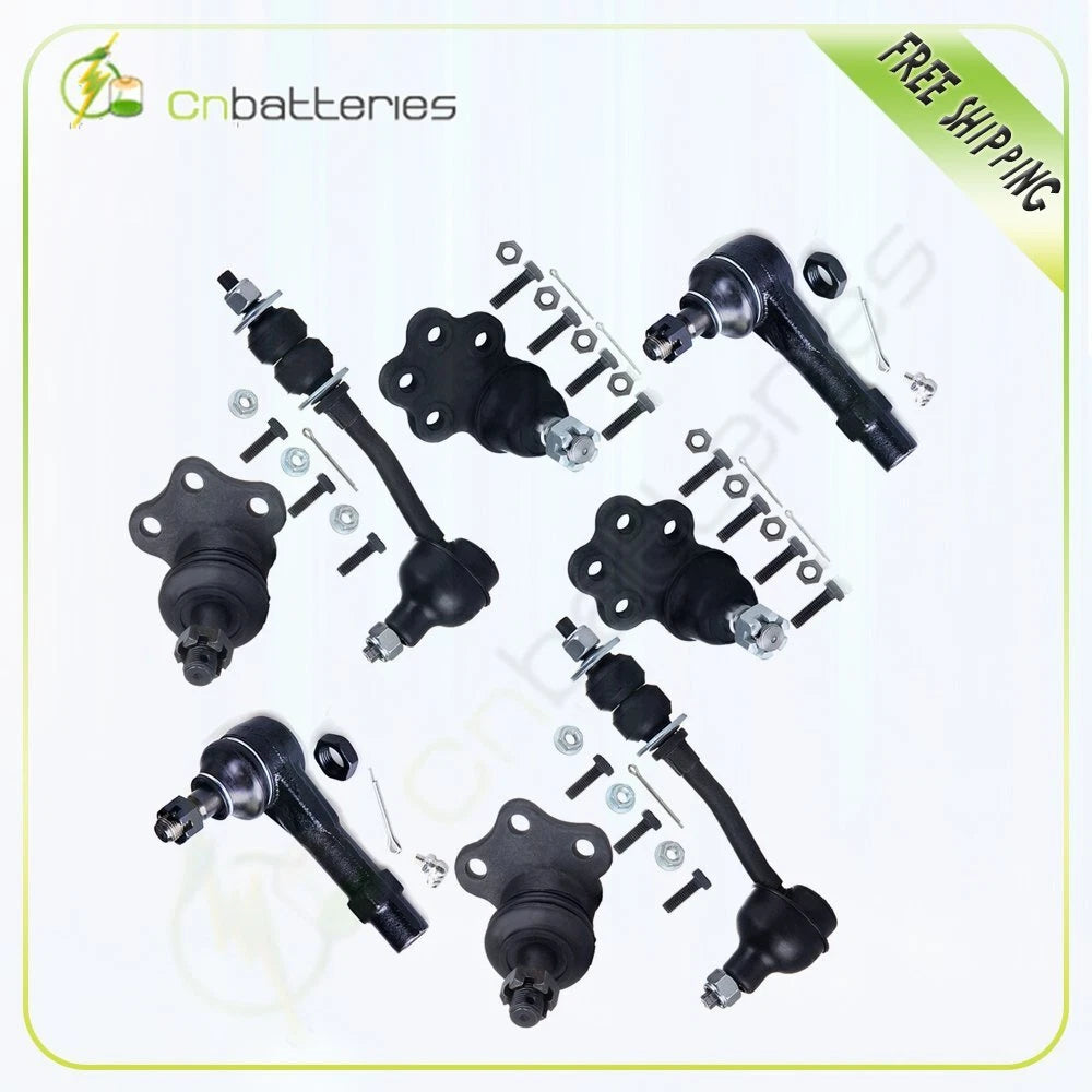 8pc Front Suspension Ball Joint Tie Rod Sway Bar for Dodge Dakota (1997–1999)