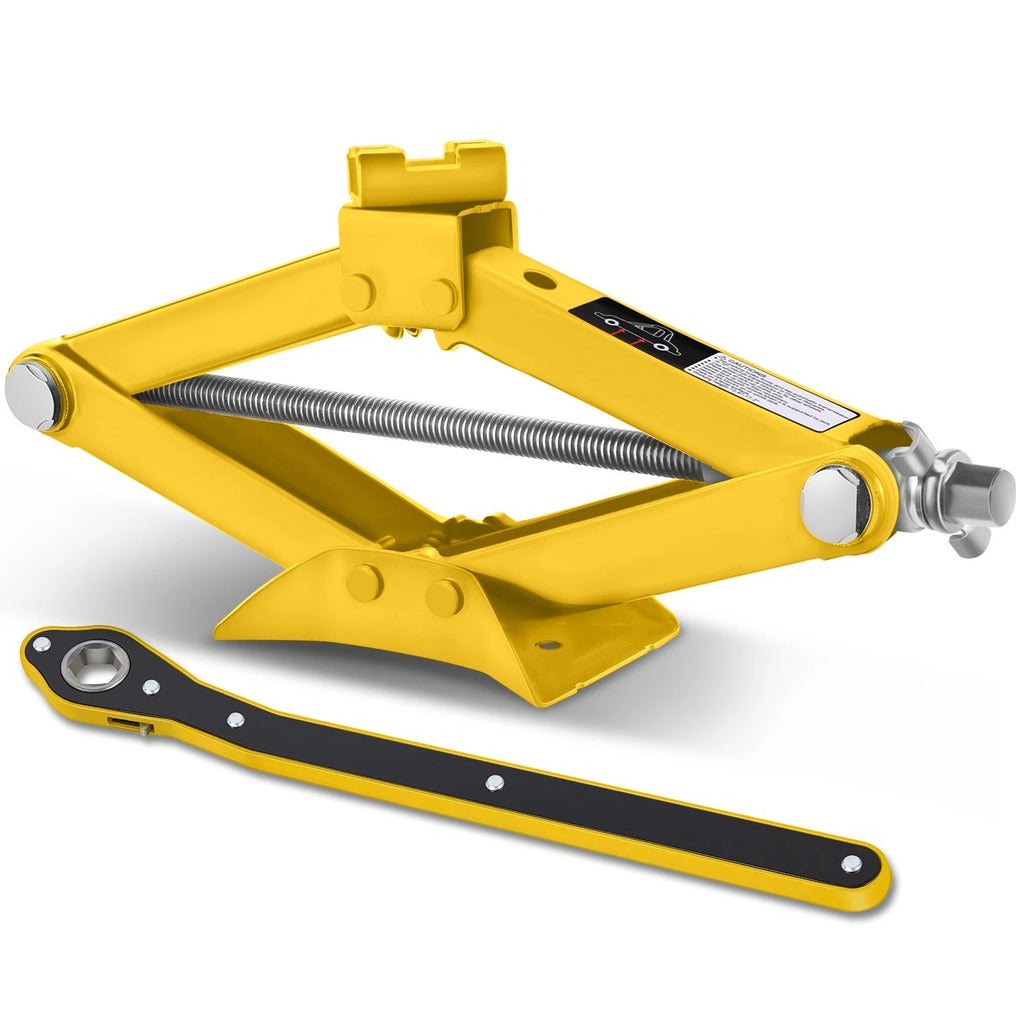 2 Ton Hydraulic Scissor Lift Jack for (3.85-17.4 in, 4409 lbs)