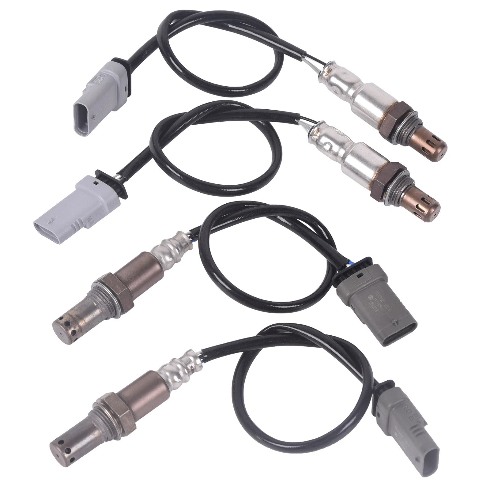 Set of 4 Oxygen O2 Sensors for Chevy Silverado 1500 (2014–2017)
