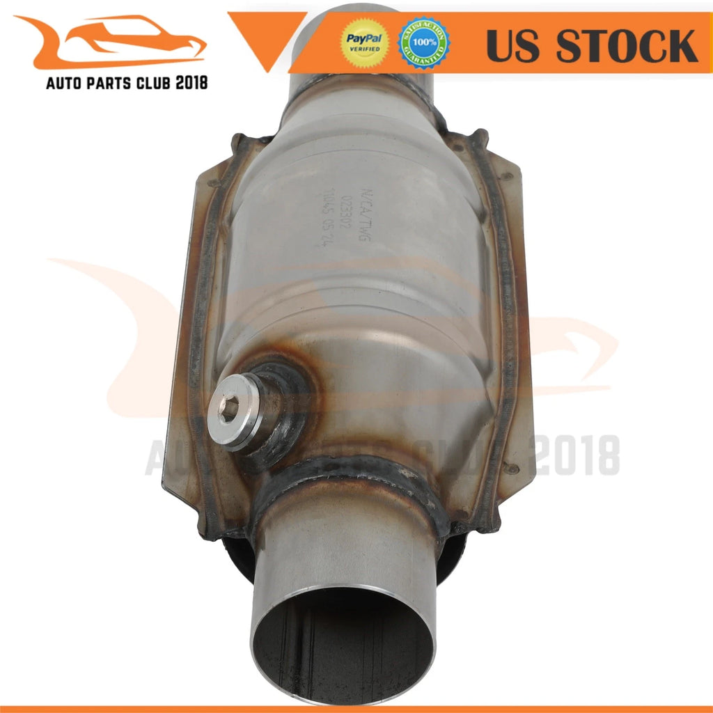 2X Catalytic Converter for Universal Fit (EPA Stainless Steel)