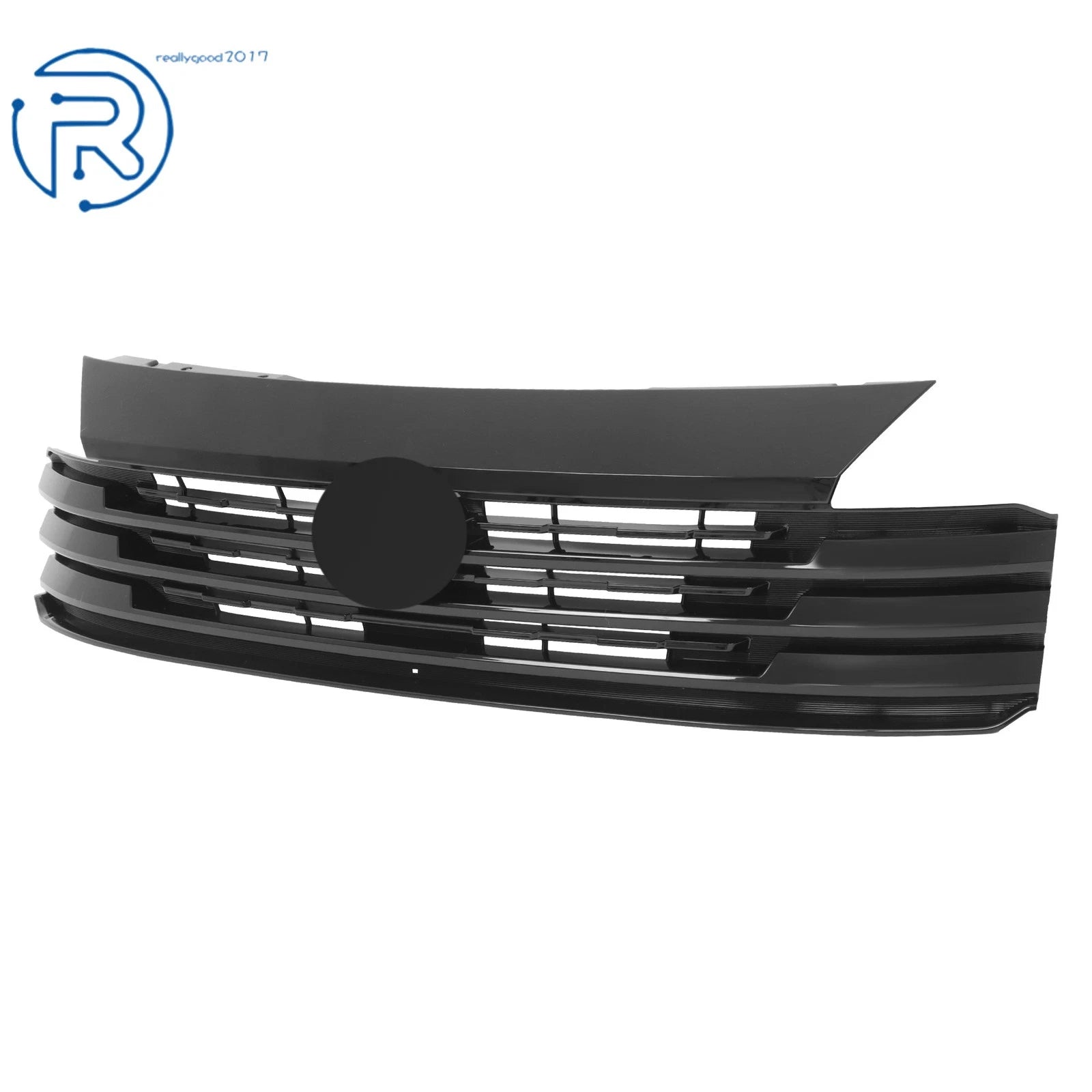 Plastic Radiator Grille for Nissan Kicks S SV (2025) Gloss Black Finish