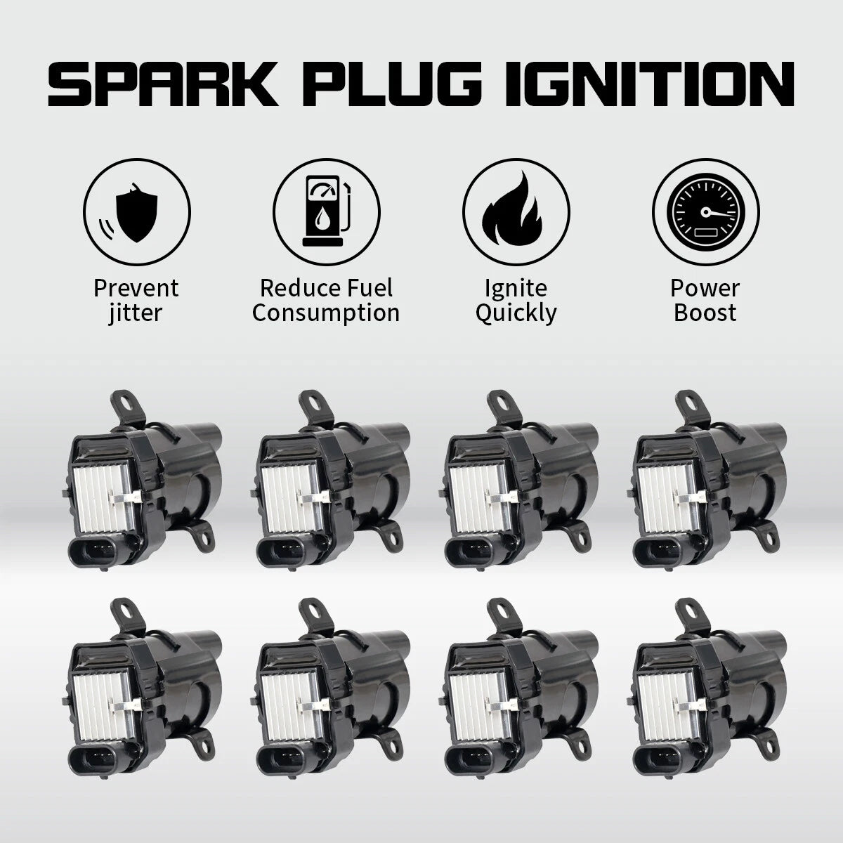 8 Ignition Coils for Chevy Silverado GMC Sierra Yukon 4.8L 5.3L 6.0L UF262
