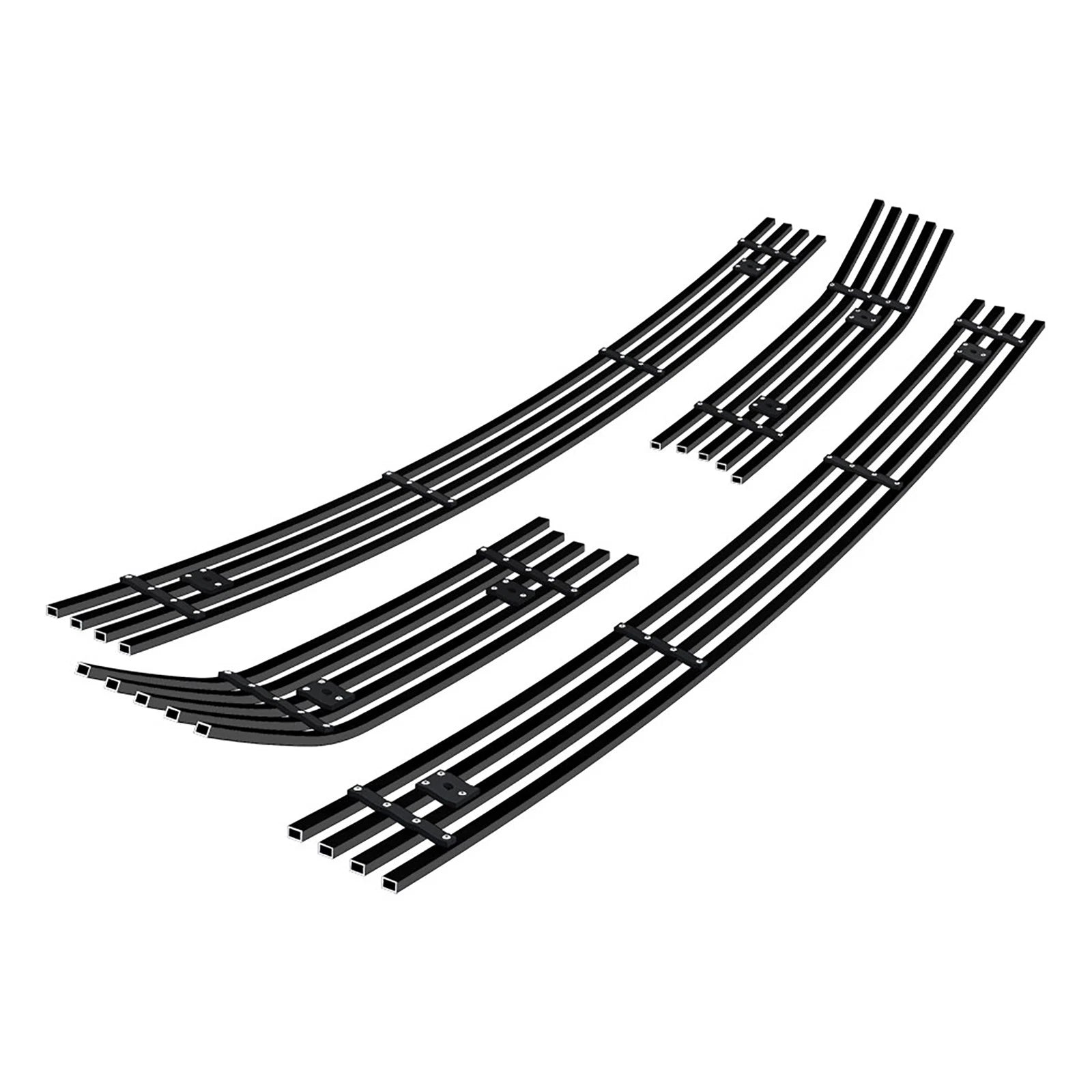 Stainless Black Billet Grill Insert for Ford F-150 XL/XLT (2013-2014)