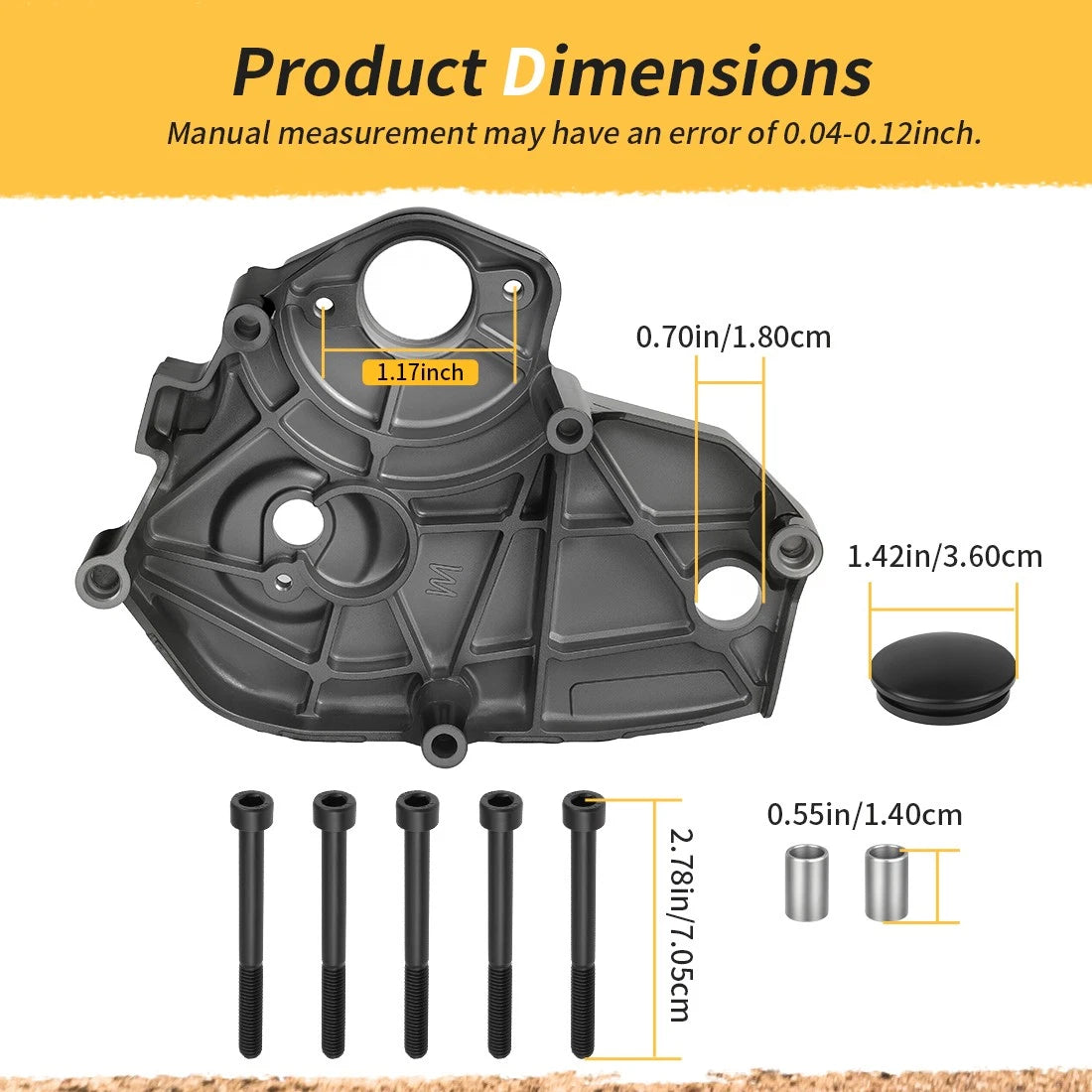 Engine Sprocket Cover for Suzuki GSXR600 (1997–2000) / GSXR750X (1996–1999) 11361-33E03