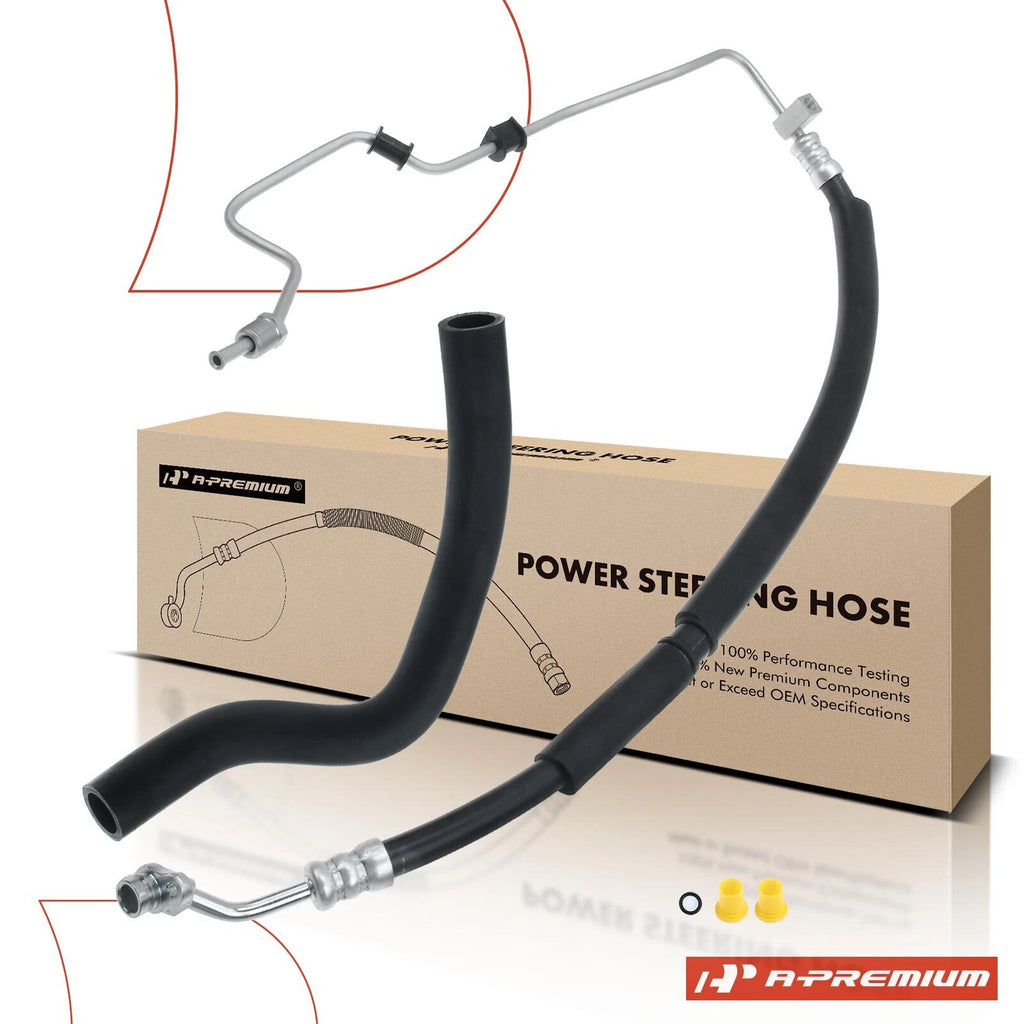 2X Power Steering Pressure Reservoir Hose for Honda Accord (2003–2007)
