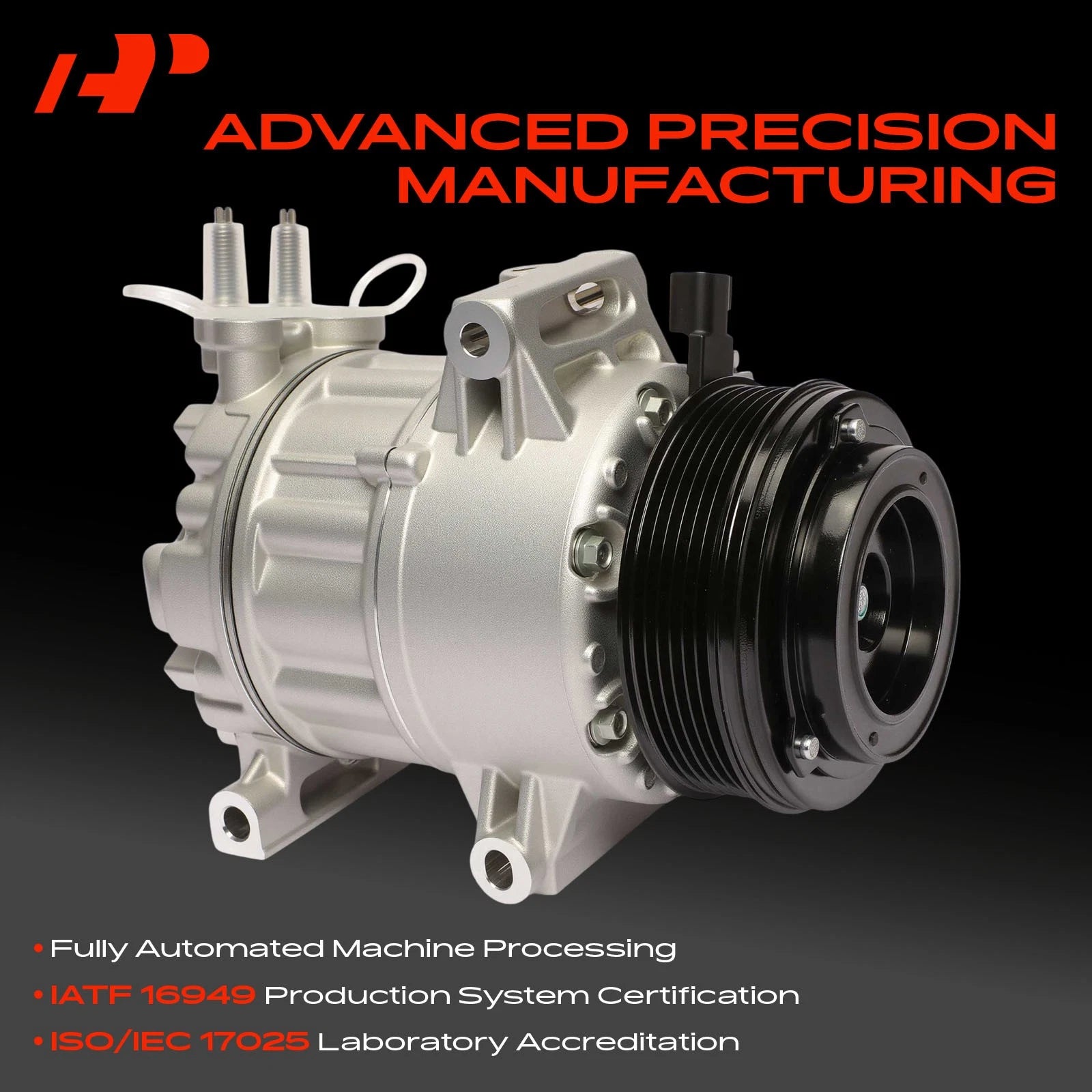 A/C Compressor with Clutch for Jeep Grand Cherokee WK2 (2021–2024)