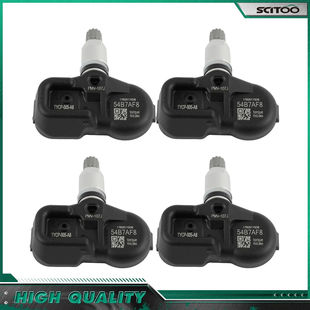 4X TPMS Tire Pressure Monitoring Sensor for Lexus Scion Toyota (2010–2015) 4260706011