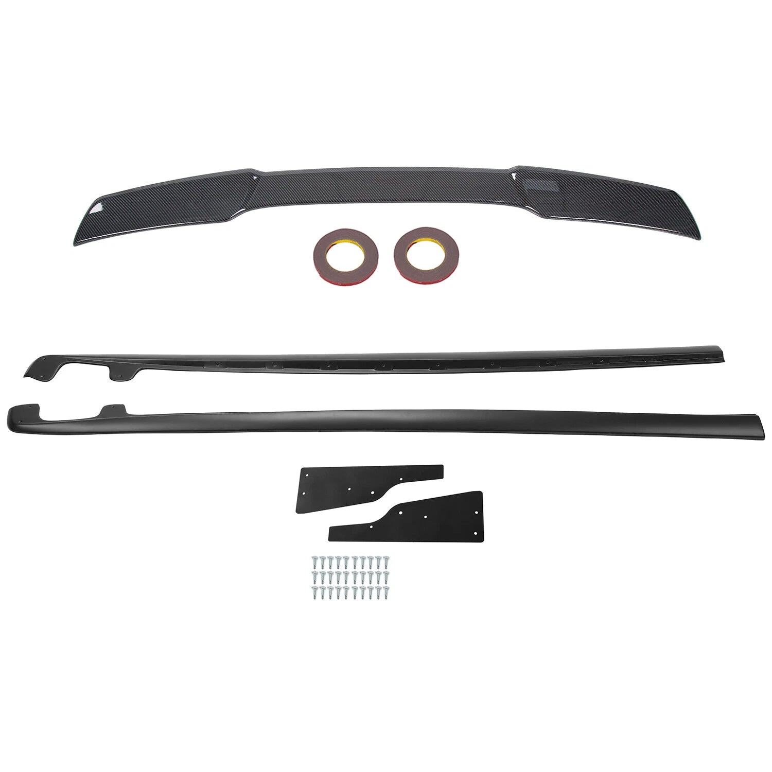ZR1 Style Side Skirts & Rear Trunk Wing Spoiler for Corvette C6 (2005–2013)