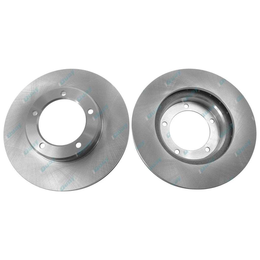 2 Front Disc Brake Rotors for Toyota Landcruiser VDJ76 VDJ78 VDJ79 2007-2019