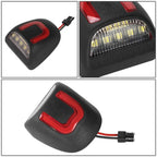 Red LED License Plate Lights for Chevrolet Silverado/Sierra/Tahoe (1999–2014)