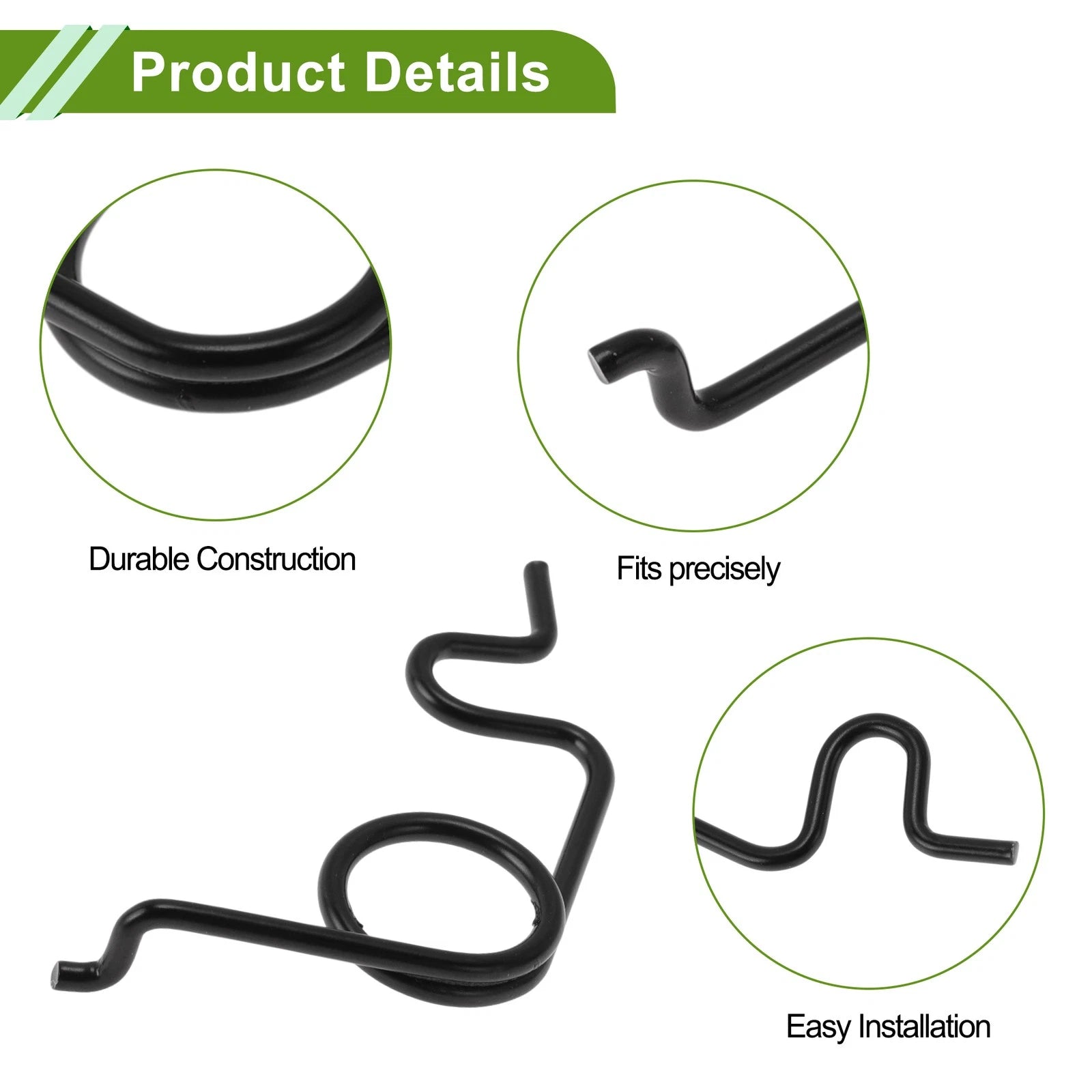 Fuel Gas Tank Door Spring Clip for Toyota Tundra (2007–2021) No. 773680C010