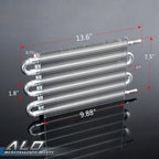 6 Row Transmission Oil Cooler for Manual-Auto Radiator
