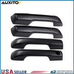 Set of 4 Matte Black Door Handle Cover Trim for Toyota Tundra (2022–2024)