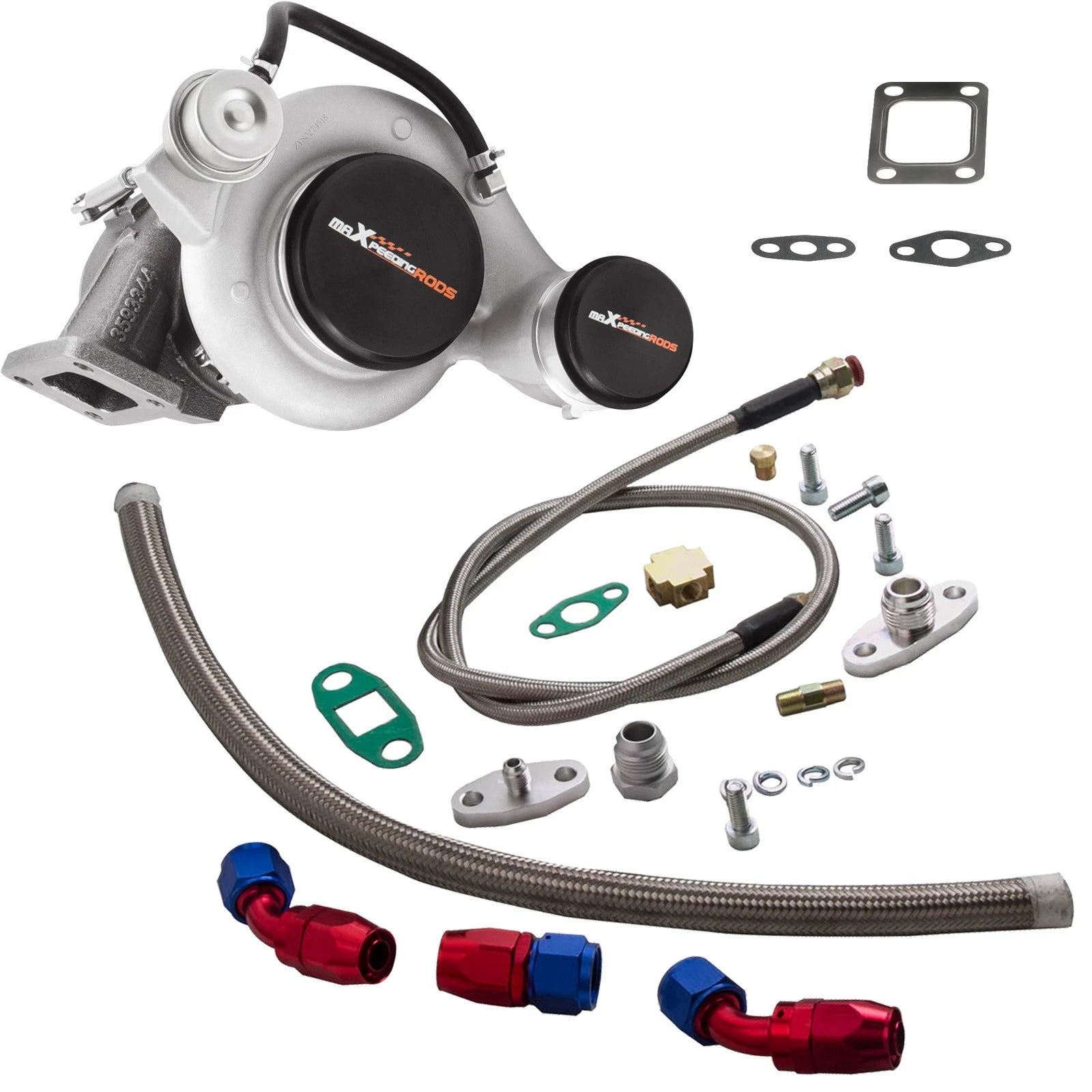 Turbocharger for Dodge Ram 2500/3500 Cummins 5.9L (2003–2007) + Oil Lines