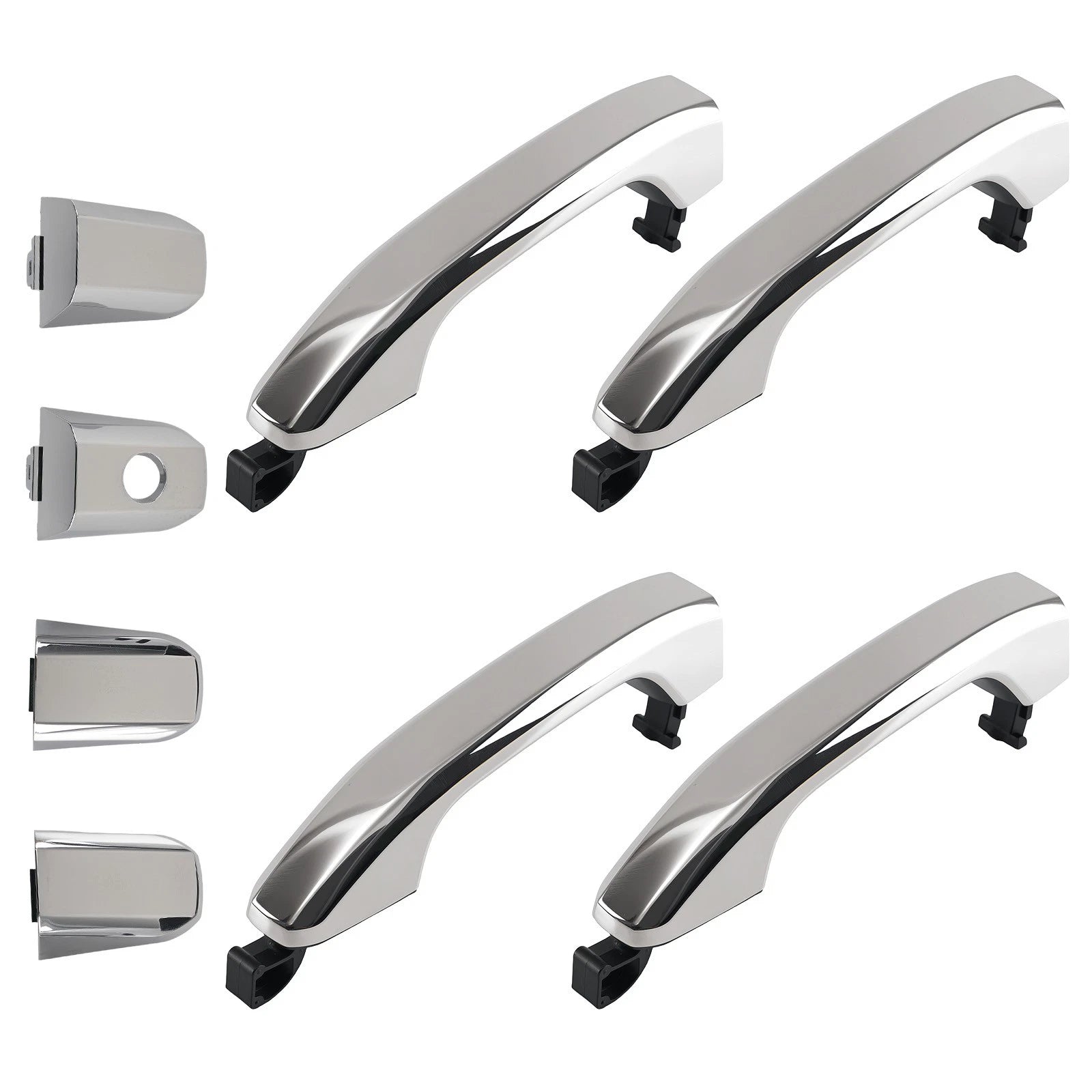 Set of 4 Door Handles for Chevrolet Silverado LT/LTZ/WT (2015–2019) GM1310194