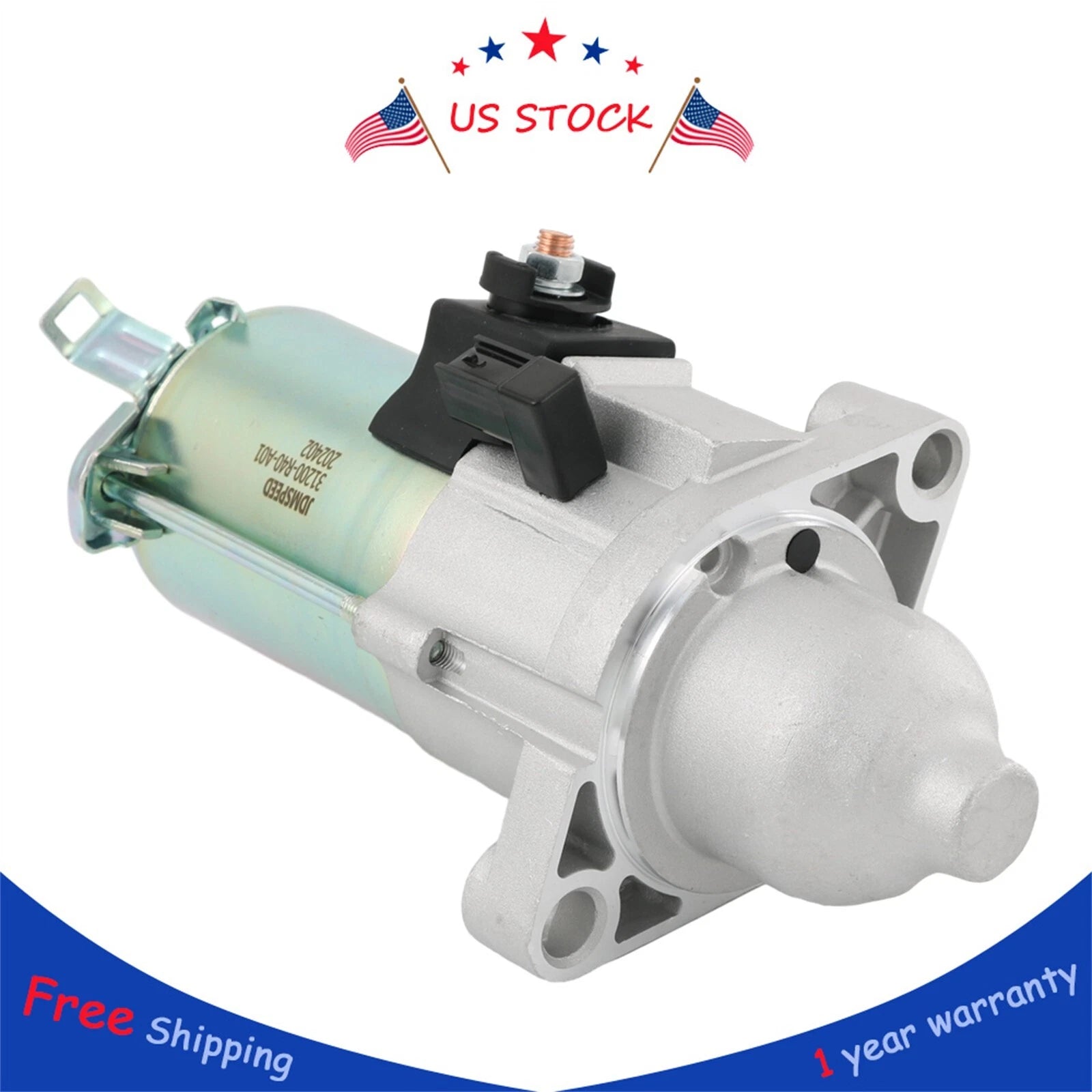 Starter for Honda CR-V (2007–2011) 2.4L