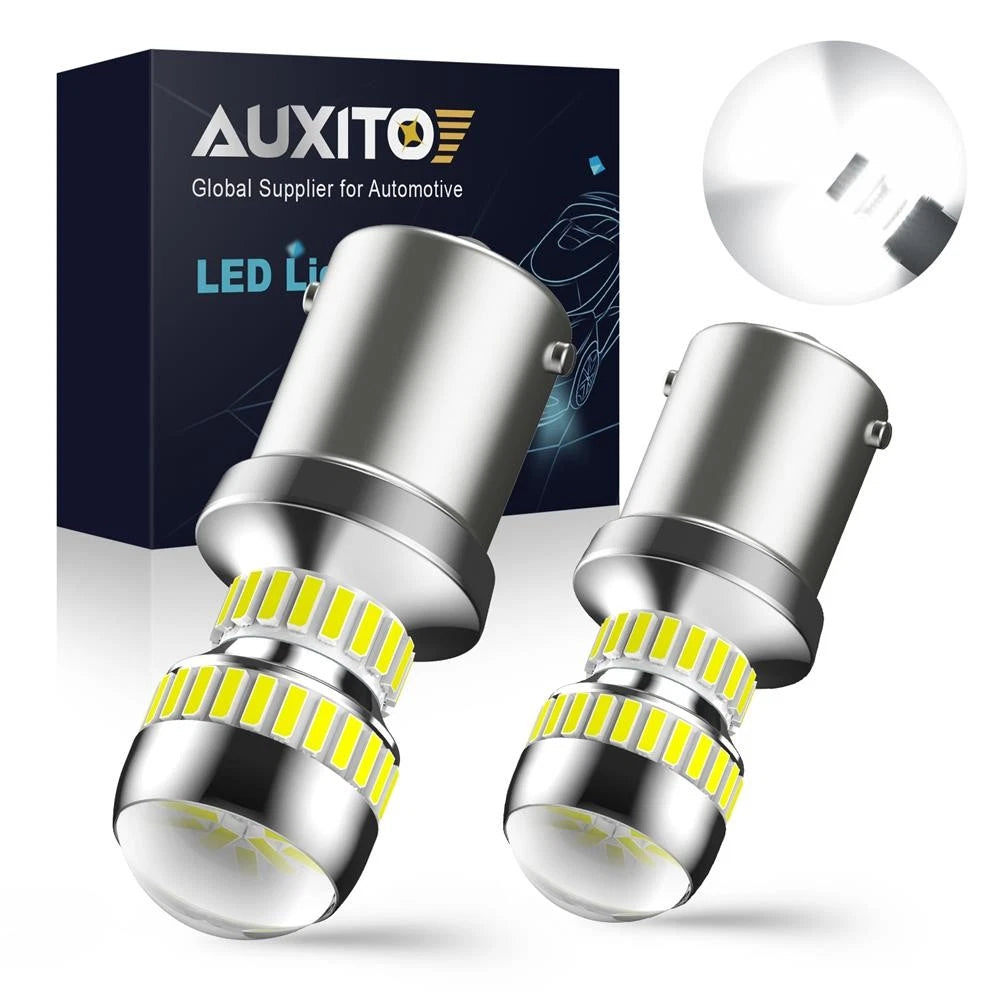 2X LED Turn Signal Lights for AUXITO 1156 BA15S (No Year Specified)