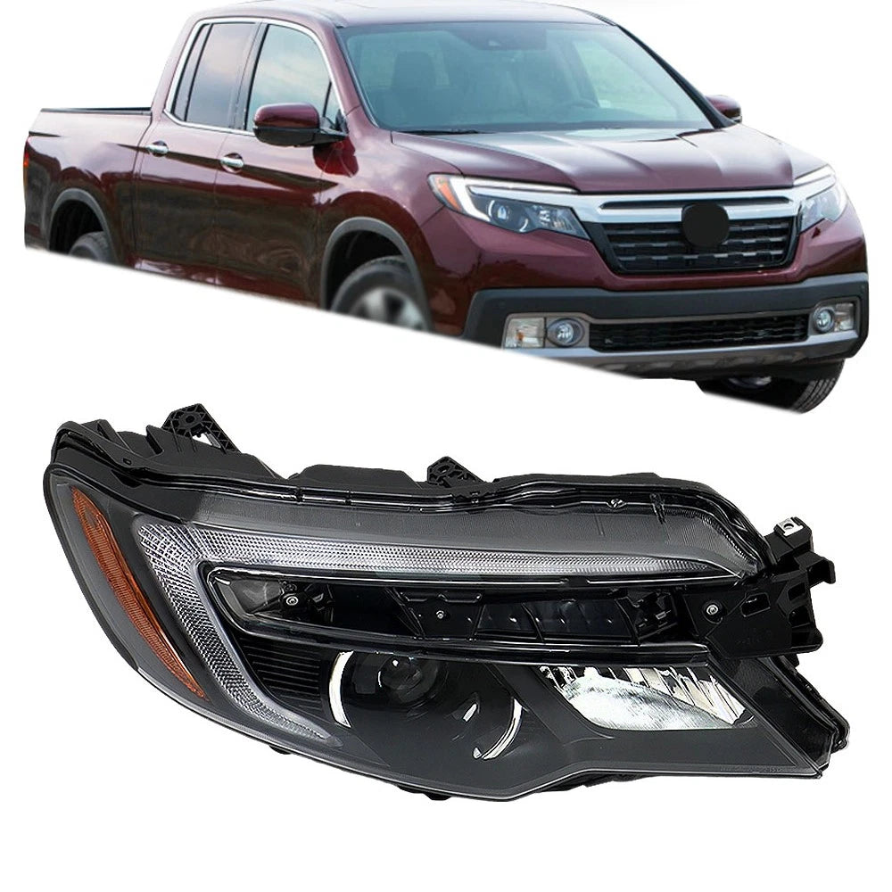 Right Headlight Assembly for Honda Pilot (2016–2018) & Ridgeline (2017–2020) Halogen