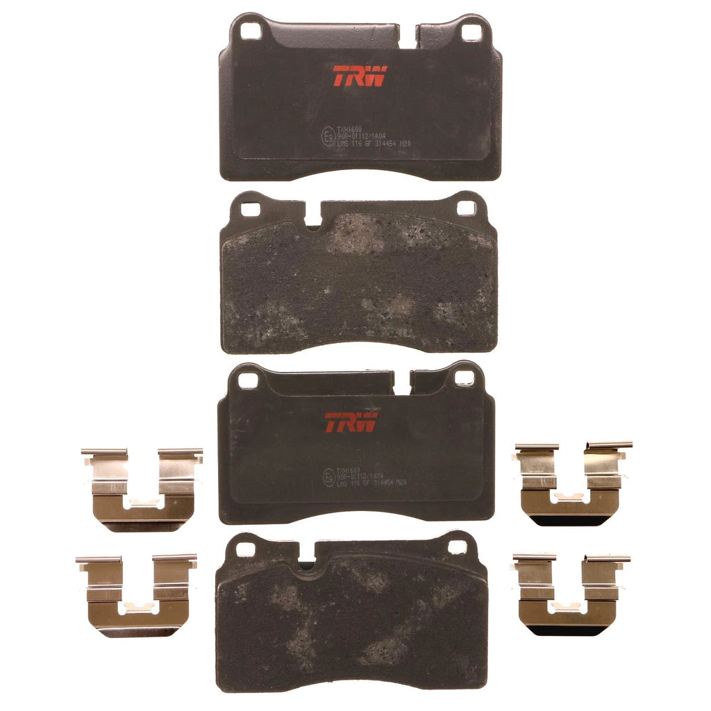 Set of 4 Disc Brake Pads for Audi TT RS Quattro (2012–2013)