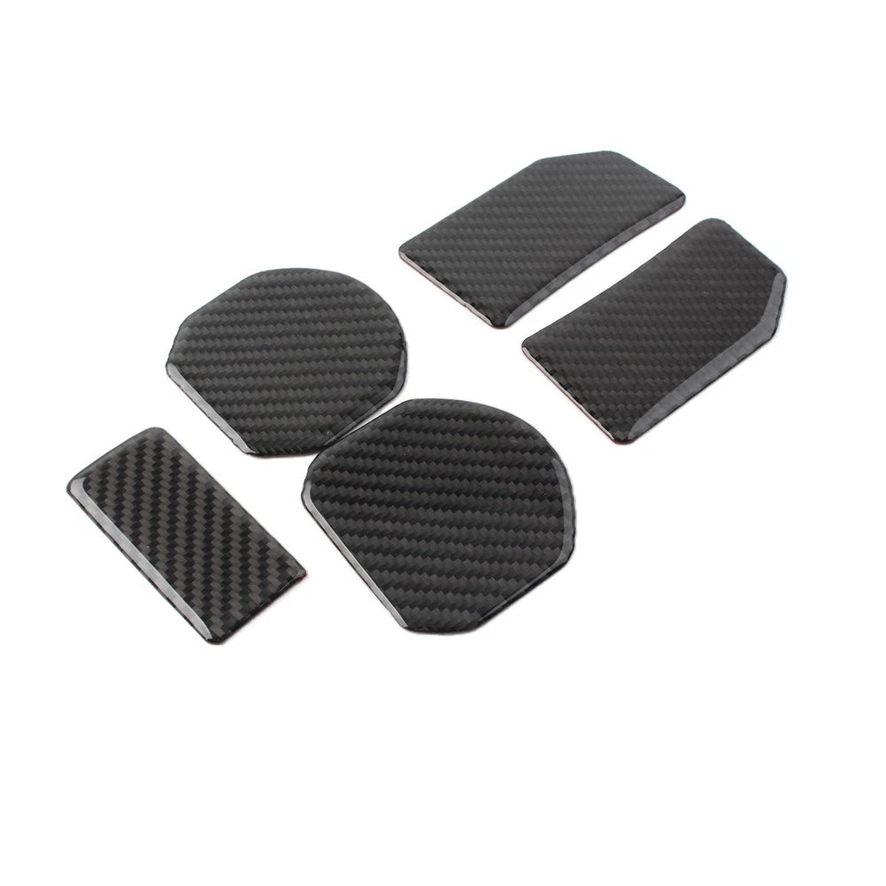 Set of 5 Water Cup Holder Mat Cover Trim for Jeep Wrangler JL (2018–2022)