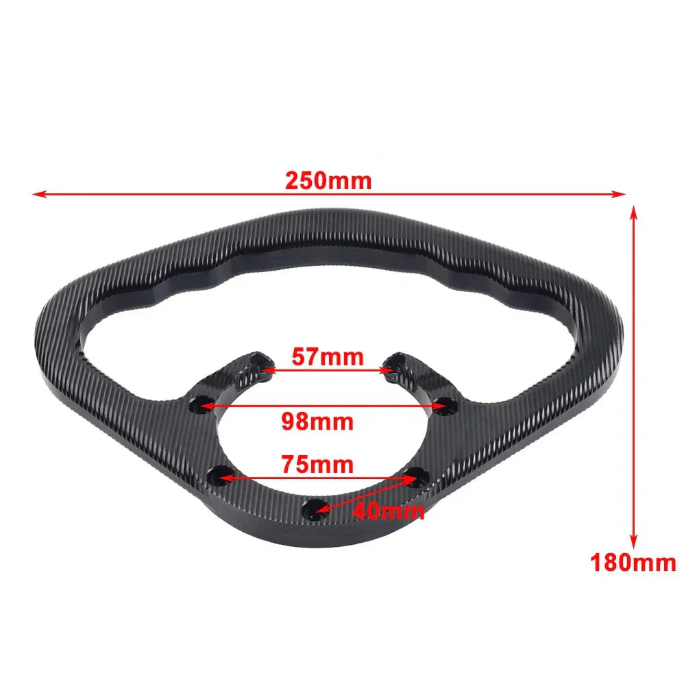Titanium Tank Passenger Handle Grip for Honda CB600F CBF1000 CB1300S (2000-)