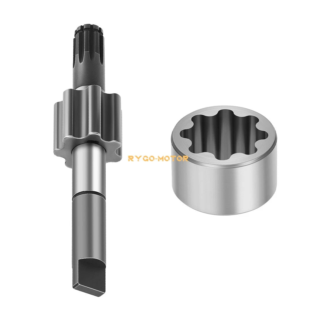 Oil Pump Assembly Feed Shaft & Rotor for Kawasaki KFX450R (2008–2014) 13234-0029