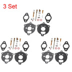 Set of 3 Carburetor Repair Kits for Briggs & Stratton (394693, 291763, 295938)
