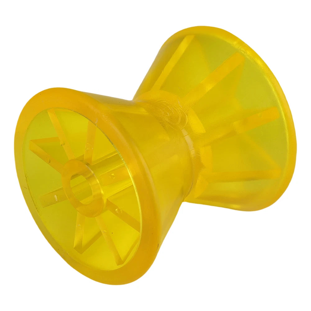 Bow Roller for Boat Trailer (Marine Use) - Yellow PVC 14mm