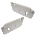 2Pcs Sun Visors w/ Makeup Mirror for Nissan Versa (2007–2012)