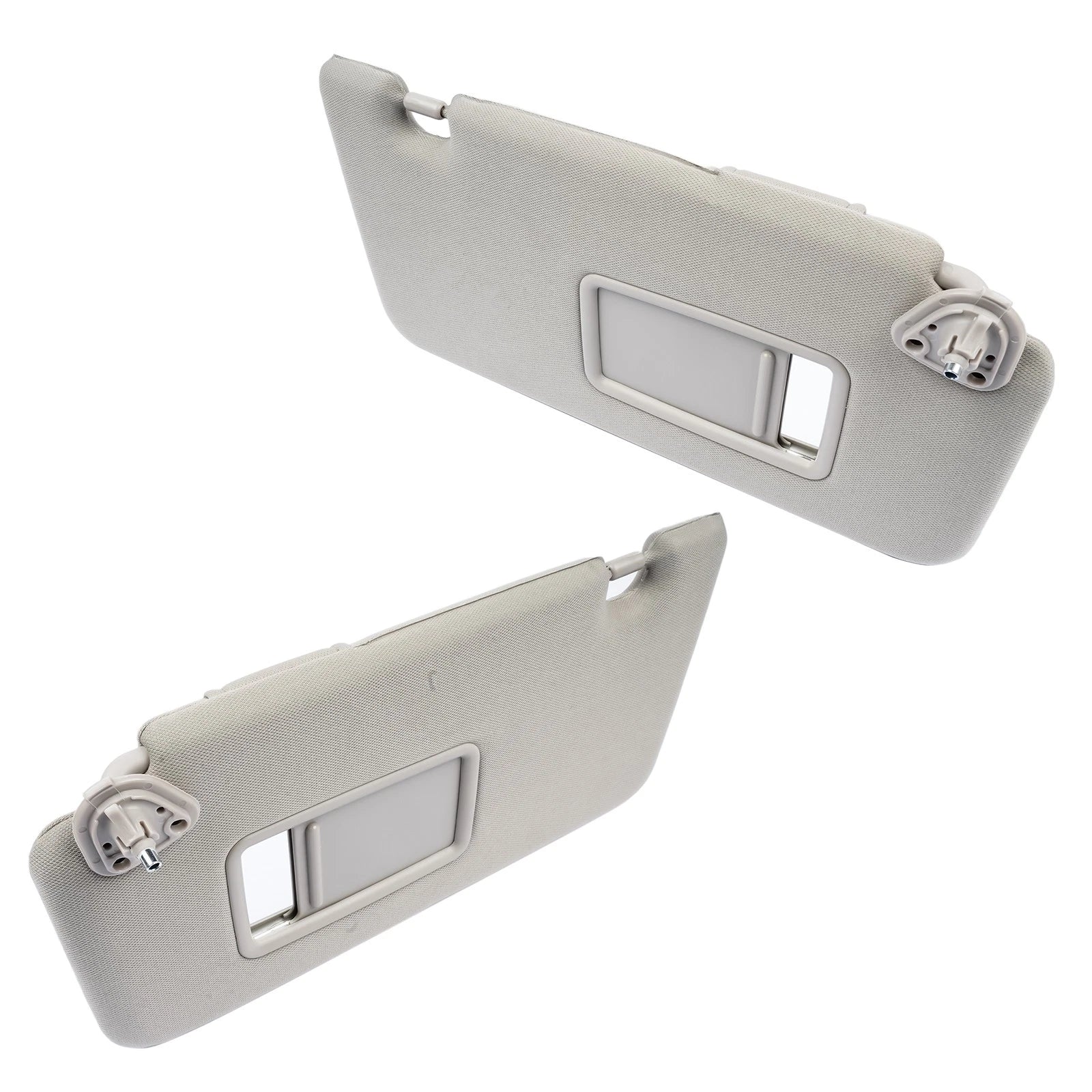 2Pcs Sun Visors w/ Makeup Mirror for Nissan Versa (2007–2012)