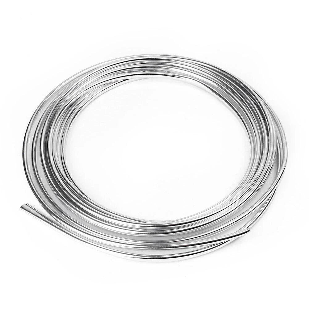 6M Chrome Car Door Edge Scratch Guard Protector Moulding Trim Strip