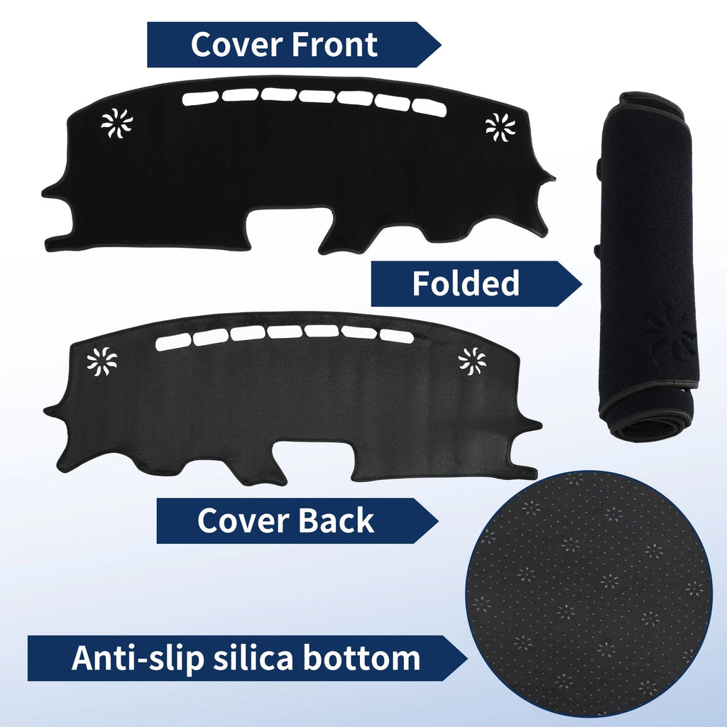 Dash Cover for Mazda Demio DJ Series (2014–2019) Black Set of 1