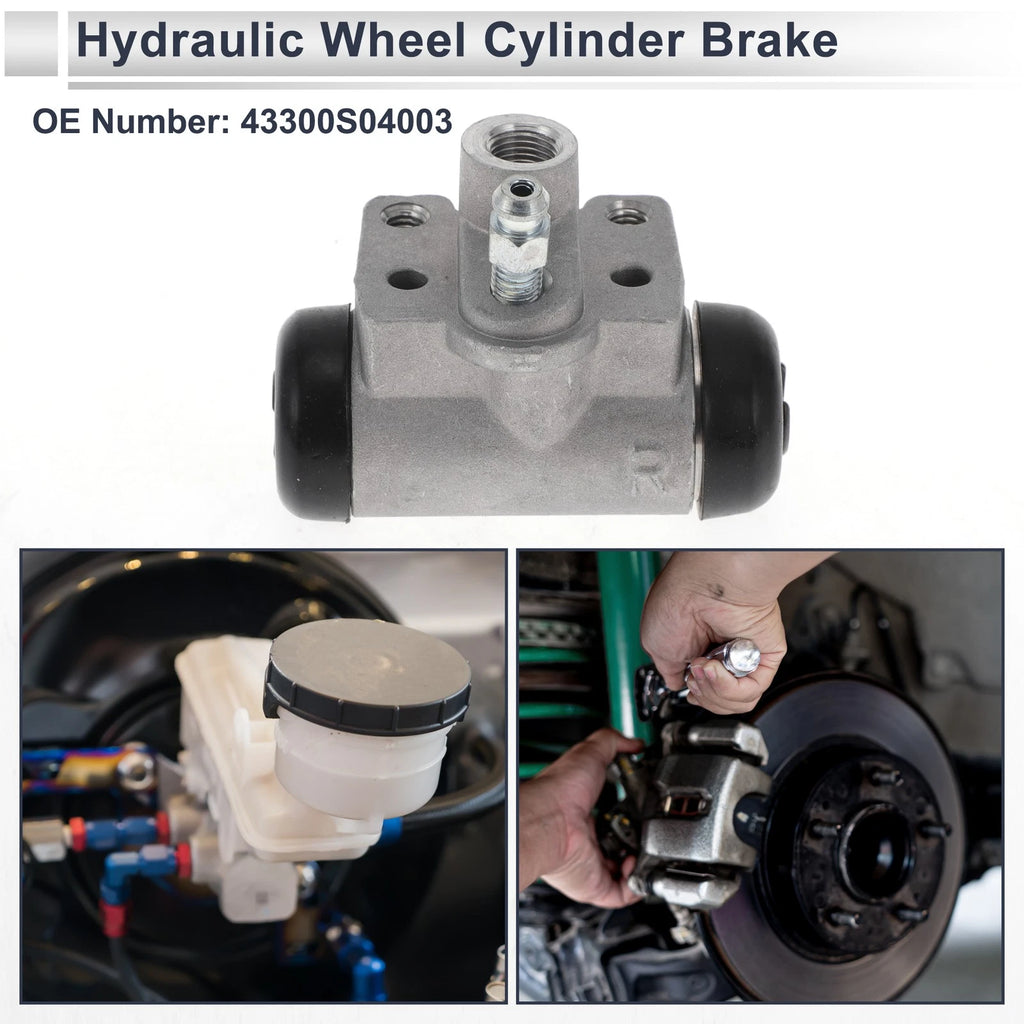 Rear Right Brake Wheel Cylinder No. 43300S04003 for Honda Accord (1990–1993)