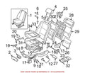 Headrest Bracket for BMW 525i 525xi 528i 528i xDrive 528xi 530i (2001–2010)