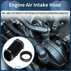 Engine Air Intake Hose for Chevrolet Cobalt L4 2.4L (2005–2010) No.696-737 Rubber Clamp