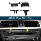 AC Air Vent Clips Tab for BMW Left Right Front Center 1 Set
