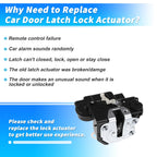 814101S010 Rear Left Power Door Lock Actuator for Hyundai HB20 (2012–2019)