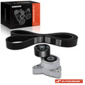 2X Serpentine Belt Drive Component Kit for Honda Accord (2003–2007)